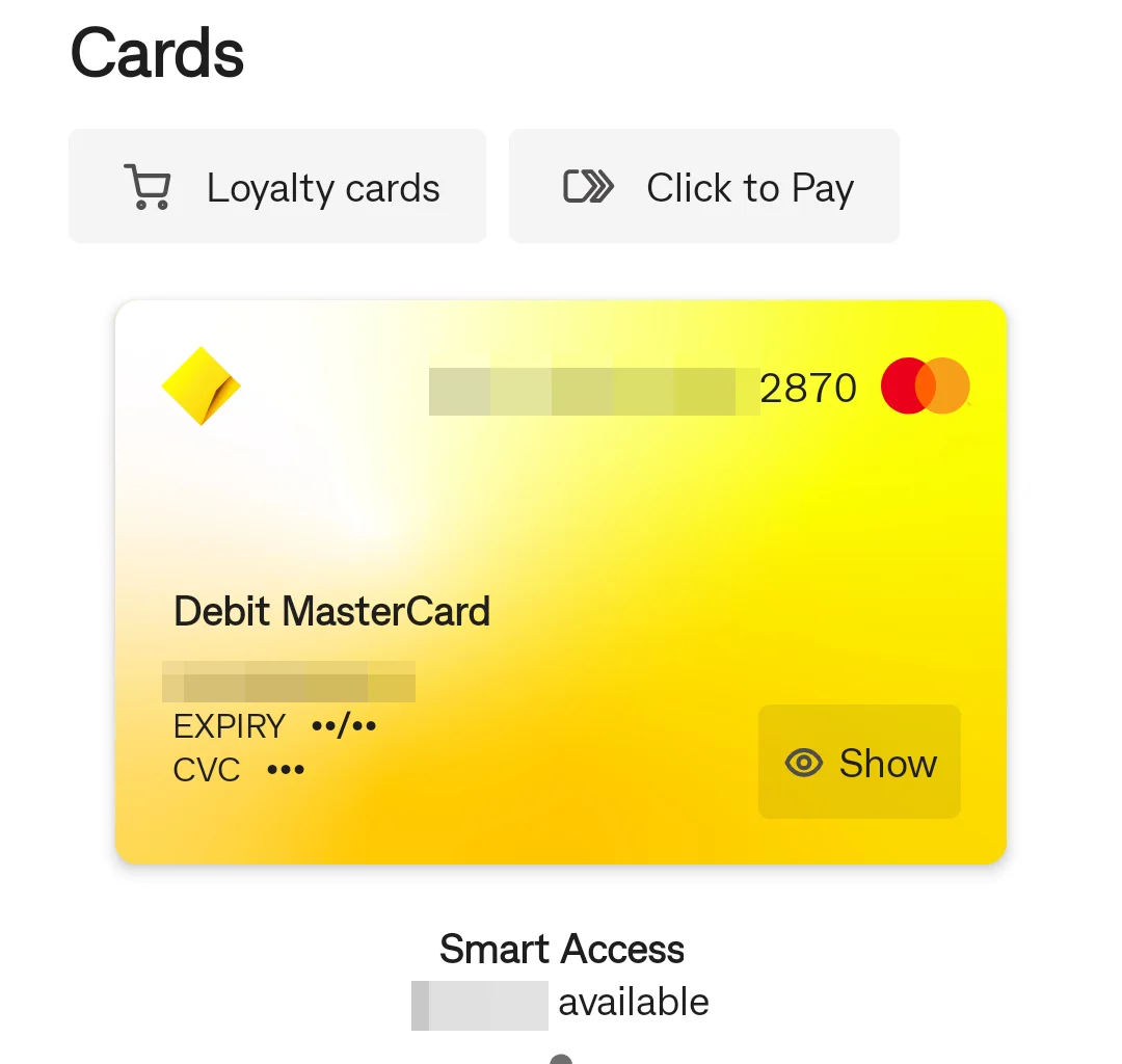 用澳洲CommonWealth银行卡在国内消费